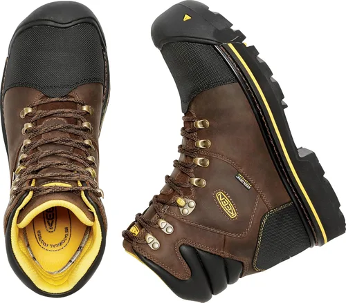 Vista 5 de KEEN Utility Milwaukee - Botas de trabajo impermeables con punta de acero de 6 pulgadas para hombre