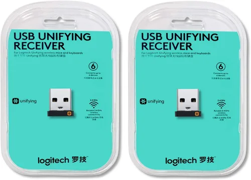 Vista 4 de Logitech Receptor unificador USB - Paquete de 2