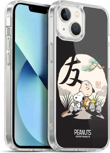 Vista 502 de Carcasa de gel para iPhone 7 Plus/iPhone 8 Plus, diseño de Snoopy Oriental de Peanuts, Badges