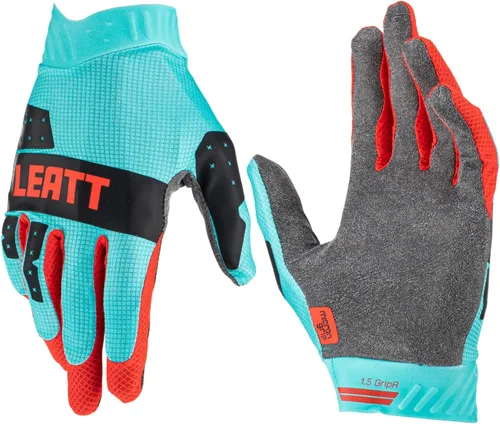Vista 9 de Leatt Guantes Moto 1.5 GripR Adulto (Morado - S)