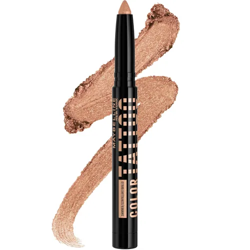 Vista 23 de MAYBELLINE Color Tattoo Longwear Sombra de ojos multiusos Stix, maquillaje de ojos, I am Shining (brillo perla clara)