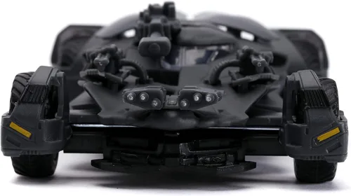 Vista 2 de Jada Juguetes DC Comics Justice League Batman & Batmobile 1:32 Die - Vehículo fundido con figura