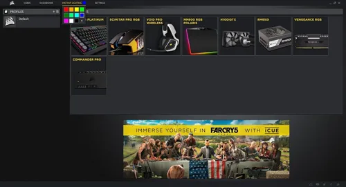 Vista 8 de CORSAIR Void PRO - Auriculares inalámbricos RGB para juegos, Dolby 7.1 Surround Sound para PC, certificados por Discord, controladores de 1.969 in