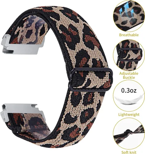 Vista 3 de Correa elástica compatible con Nyonio H97 correas de reloj para niños, correa suave, accesorios de reloj inteligente Paquete de 3