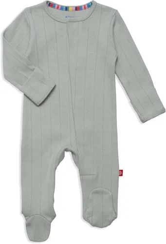 Vista 23 de Magnetic Me 100% Algodón Orgánico Mameluco con Cierre Magnético para Bebé Tela de Algodón Super Suave Disponible en PRE - 24M Babe en el Woo