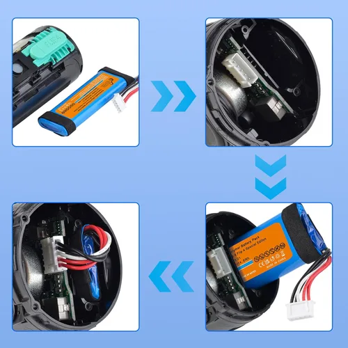 Vista 4 de Pickle Power Batería de 4000mAh para JBL Flip 4, Flip 4 Special Edition, JBL GSP872693 01
