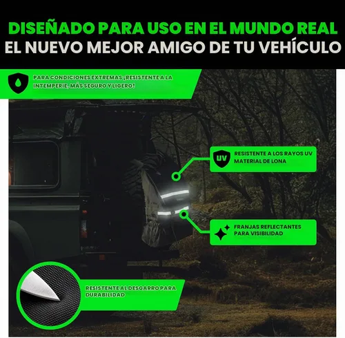 Vista 4 de Rhino USA Spare Tire Trash Bag - Overlanding Car Storage for Camping Gear Almacenamiento montado en neumáticos de repuesto para equipo de Negro