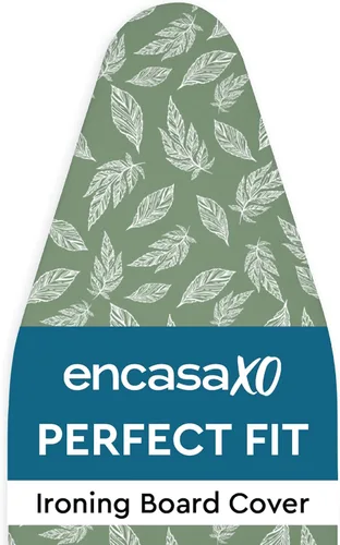 Vista 20 de Encasa XO Funda para tabla de planchar y almohadilla 42"x14" - Acolchado grueso de fieltro de 3mm, ajuste con cordón y bloqueo, fácil de colocar
