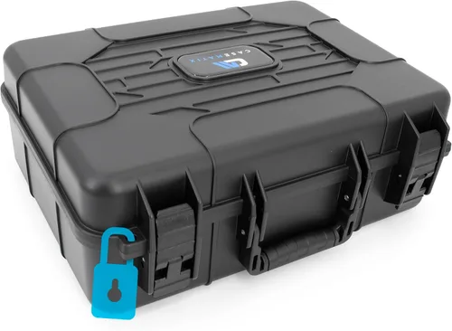 Vista 9 de CASEMATIX Funda rígida para proyector con espuma personalizable compatible con Epson VS240, EX3240, VS345, VS340, VS335W, EX7240 Pro, EX5240 – Funda