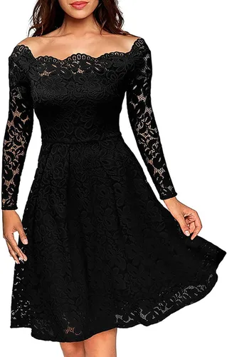 Vista 2 de COTECRAM Vestidos de otoño para mujer, manga larga, sexy, cuello en V, vestido de fiesta de cóctel, vestido de graduación, mini vestido
