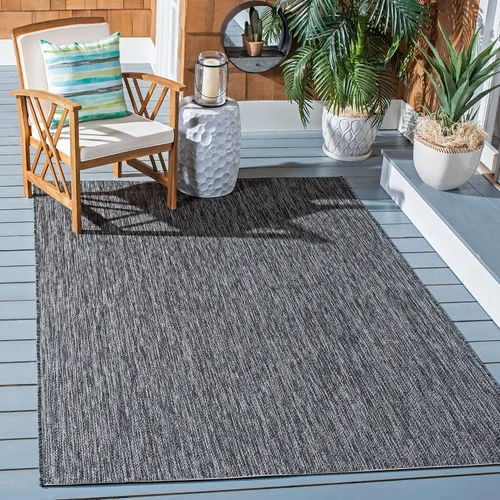 Vista 51 de SAFAVIEH Courtyard Collection CY8520 - Alfombra decorativa sólida para interiores y exteriores, impermeable, fácil limpieza, 2 x 3 pies 7 pulgadas