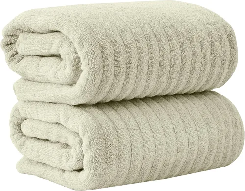 Vista 44 de Great Bay Home Juego de 6 toallas de mano – Toallas 100% algodón – Toallas absorbentes y de secado rápido para el baño (Duna)
