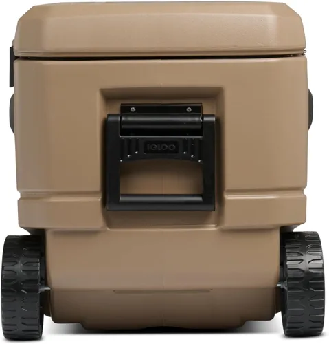 Vista 4 de Igloo Maxcold Glide 110 Qt - Hielera con ruedas de carcasa rígida aislada