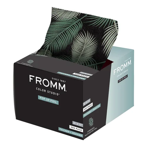 Vista 13 de Fromm Láminas emergentes en relieve con estampado de guepardo, papel de aluminio para resaltar el cabello, suministros de cosmetología, esenciales