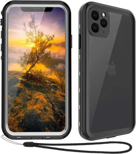 Vista 14 de Funda para iPhone 13 Pro, impermeable y a prueba de golpes, protección completa, IP68, 6.1 pulgadas, color negro