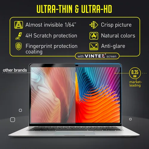 Vista 8 de Pantalla magnética de privacidad compatible con MacBook Pro de 13 pulgadas 2016, 2017, 2018, 2019, 2020, 2021, 2022, 2023, M1, M2 protector