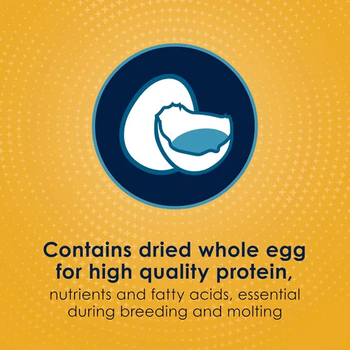 Vista 4 de Kaytee Forti-Diet Pro Health Egg-Cite Nourish+Protect para periquitos, apoya la reproducción y la muda, nutrición respaldada por la ciencia, salud