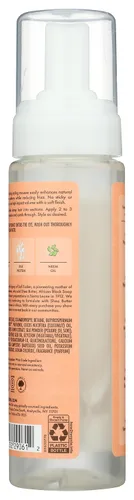 Vista 2 de Espuma para cabello Sheamoisture 7.5 onzas coco y hibisco, sin frizz