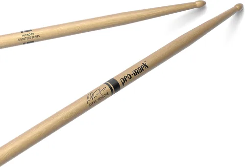 Vista 7 de ProMark Glenn Kotche Active Wave ActiveGrip - Baquetas de nogal transparente, punta de madera, un par