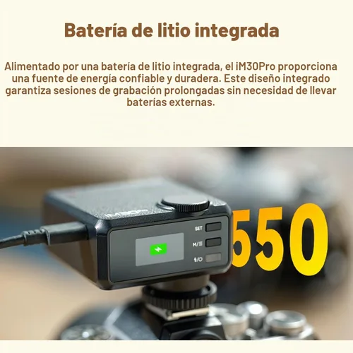 Vista 4 de GODOX iM30Pro iM30 Pro iFlash Cámara Flash para Canon Sony Nikon Fuji Panasonic Olympus Pentax y otras cámaras DSLR, cabezal inclinable, modo