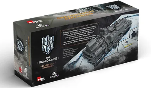 Vista 3 de Frostpunk The Board Game Dreadnought EXPANSIÓN – Actualización de lujo para una experiencia visual mejorada, edición de coleccionista, mayores de 16