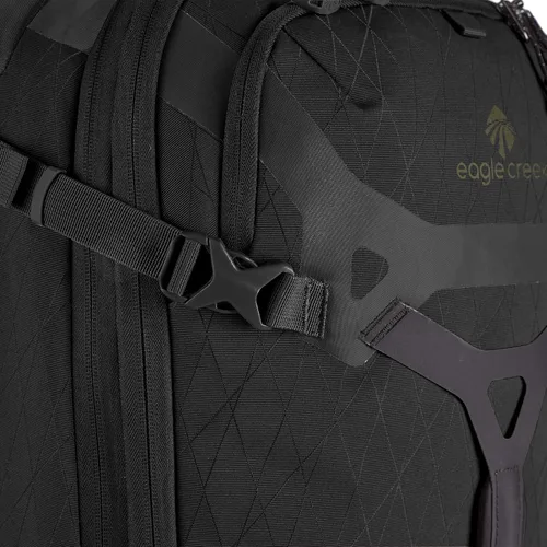 Vista 8 de eagle creek Gear Warrior - Maleta con ruedas (4 ruedas), Negro azabache, 30 pulgadas