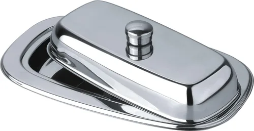 Vista 13 de Cuisinox Mantequillera de acero inoxidable con tapa, 4 "x 7.5