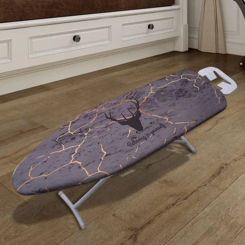 Vista 6 de Funda para tabla de planchar, acolchado grueso reflectante para tabla de planchar, se adapta a tablas de hierro de tamaño grande y extragrande, 52 x