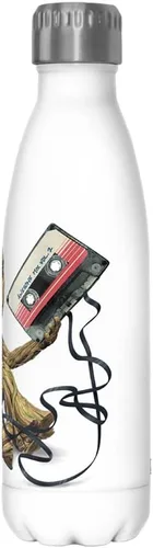 Vista 3 de Marvel Groot Tape Botella de acero inoxidable de 17 oz