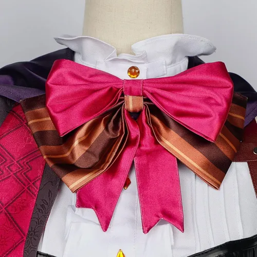 Vista 9 de YJCOS Fontaine Lynette - Disfraz de cosplay para mujer, vestido de Halloween, uniforme con cola
