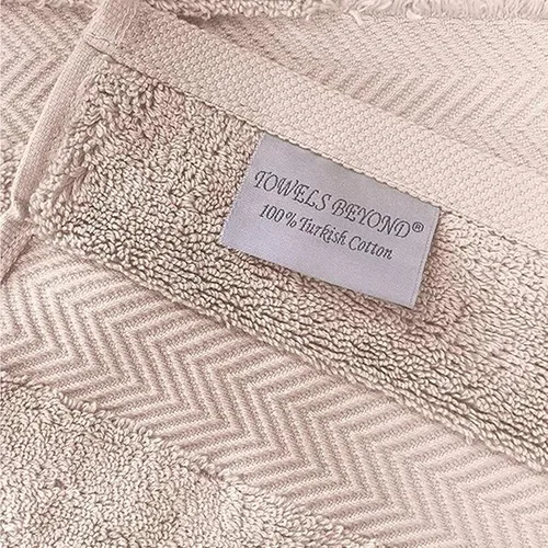 Vista 2 de Classic Turkish Towels CTT - Juego de toallas de lujo de 6 piezas, 100% algodón turco, de secado rápido, altamente absorbentes y cómodas, incluye 2