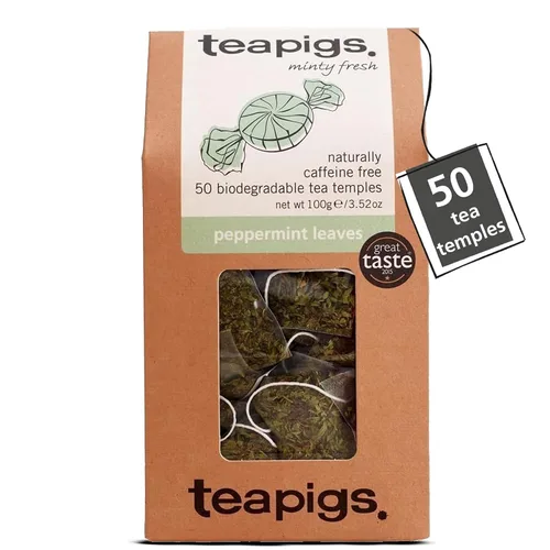 Vista 9 de Teapigs Bolsas de té de hojas de menta hechas con hojas enteras, 15 unidades (paquete de 1)