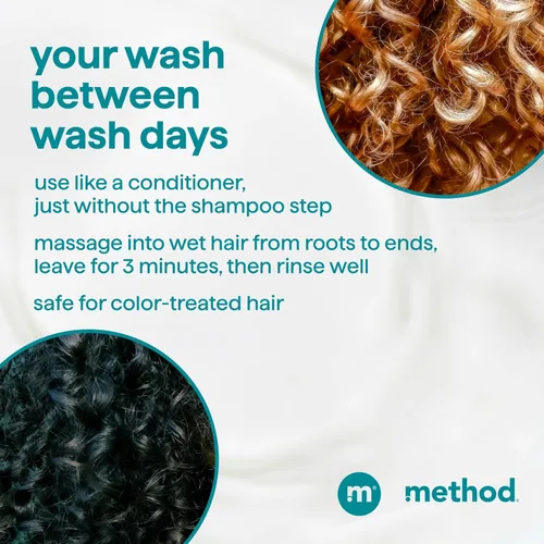 Vista 7 de Method Curl Defining Co-Wash, Coco Twist, leche de coco + aguacate + notas de macadamia, 13.5 onzas