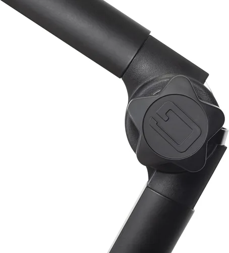 Vista 11 de Gator Frameworks - Soporte para micrófono de transmisión montado en escritorio Deluxe para podcasts y grabación; cable XLR integrado, (GFWBCBM3000)