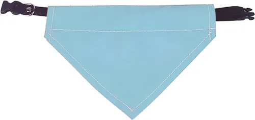 Vista 4 de Muka Bandana de algodón para perro, bufanda de cuello para mascotas, multicolor, negro, S Cotton, quick release buckle, machine washable, multiple