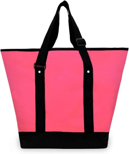 Vista 4 de Bolsa de compra, de Everest, RosadoNegro), 1002DLX-HPKBK