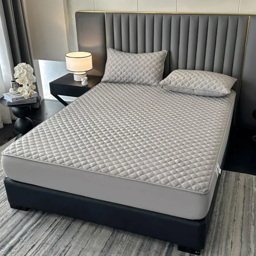 Vista 22 de ZIQINPSQ Sábana bajera amarilla tamaño twin, sábana bajera de bolsillo profundo, cálida para invierno, transpirable, antideslizante, perfecta