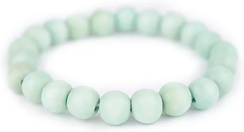 Vista 77 de Pulsera de cuentas de madera
