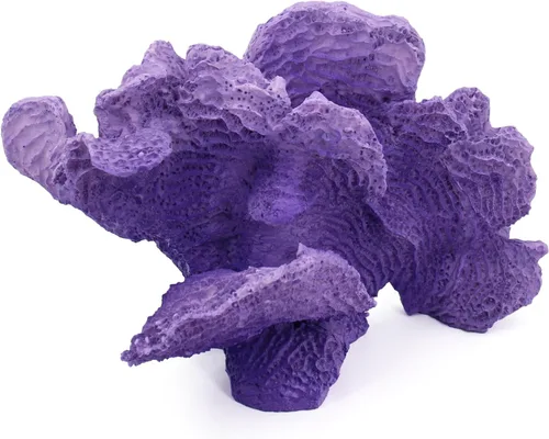 Vista 7 de Estatua artificial de coral marino, escultura para decoración del hogar, decoración náutica costera de resina para fiestas temáticas de playa, boda