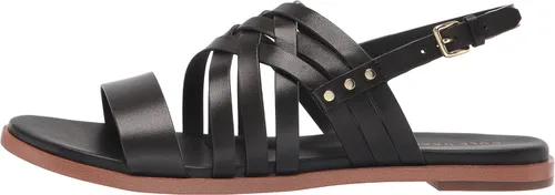 Vista 8 de Cole Haan Sandalias planas Francie para mujer, Wr Marine Blue - Gamuza acolchada