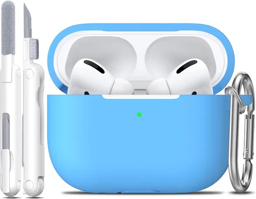 Vista 82 de R-fun for AirPods 2nd/1st Case Silicone Cover, Banana Violet Violeta plátano