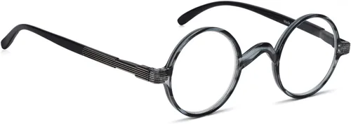 Vista 20 de BLUELESS Gafas redondas vintage Professor Readers (negro)