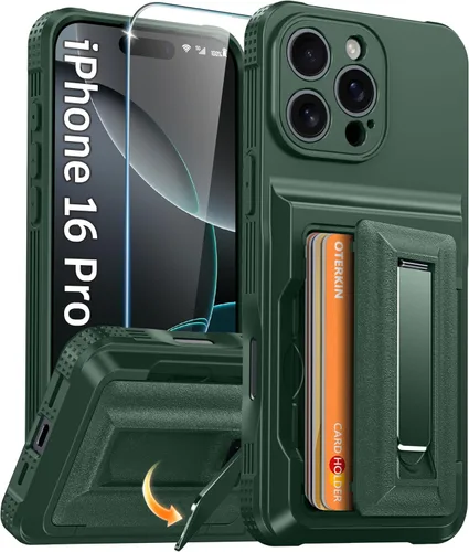 Vista 43 de Oterkin Funda para Google Pixel 10a con soporte magnético de giro de 360° [compatible con MagSafe] [antideslizante] [15 pies] a prueba de golpes