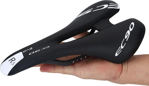 Vista 5 de VGEBY - Sillín de fibra de carbono, asiento de bicicleta para ciclismo de montaña y carretera, asiento de repuesto ligero para bicicleta deportiva