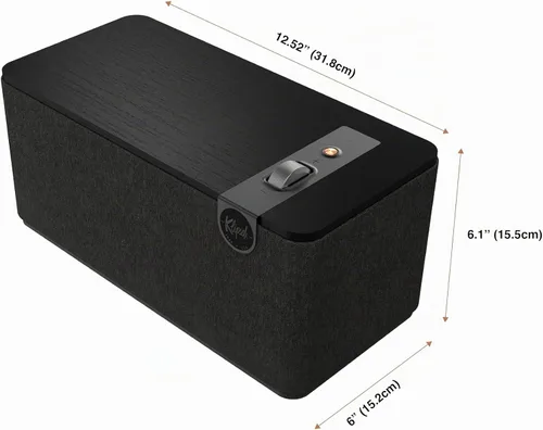 Vista 3 de Klipsch The One Plus Sistema de Altavoces Premium Bluetooth, Negro Mate