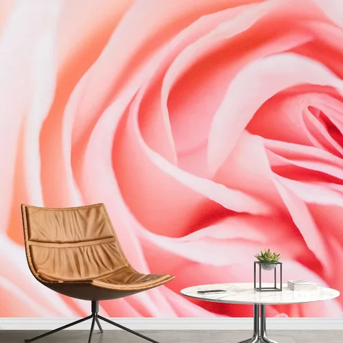 Vista 27 de wall26 Adhesivo mural removible para pared, diseño escénico de flores silvestres rosa, campo de jardín, naturaleza, fotografía, realismo