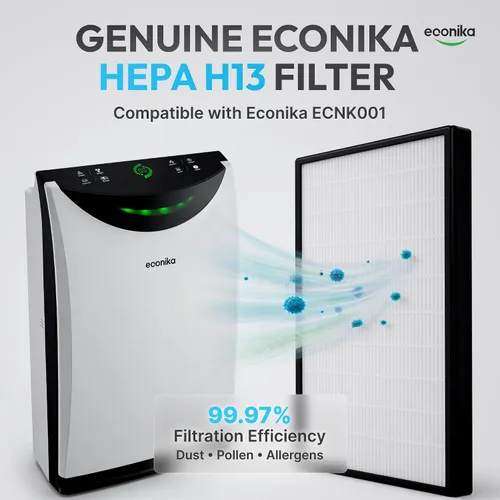 Vista 8 de Humidificador 4 en 1 y purificador de aire en una habitación grande, purificador de aire HEPA Combo con luz UV, limpiador de habitación grande