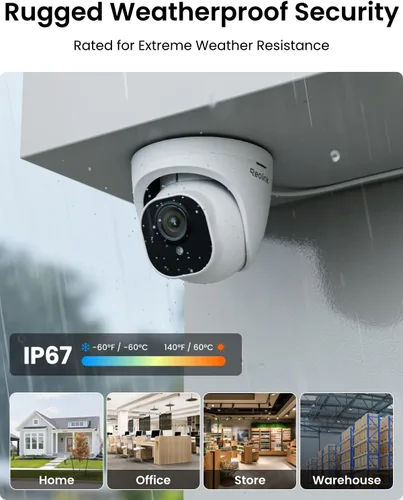 Vista 7 de REOLINK Sistema de cámara de seguridad para el hogar de 5MP 8CH sin HDD