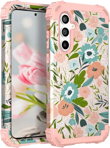 Vista 44 de Hocase Funda para Galaxy S20 FE 5G, Protección resistente a prueba de golpes, goma de silicona suave + parachoques de plástico duro, funda