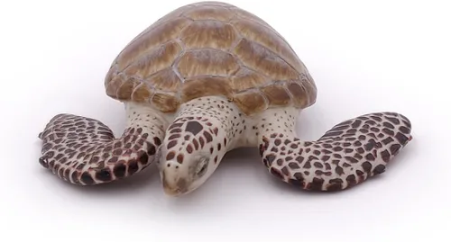 Vista 6 de Papo - Figura realista de tortuga marina boba - A partir de 3 años - Colección de vida marina - Animales marinos educativos - Juguete de idea
